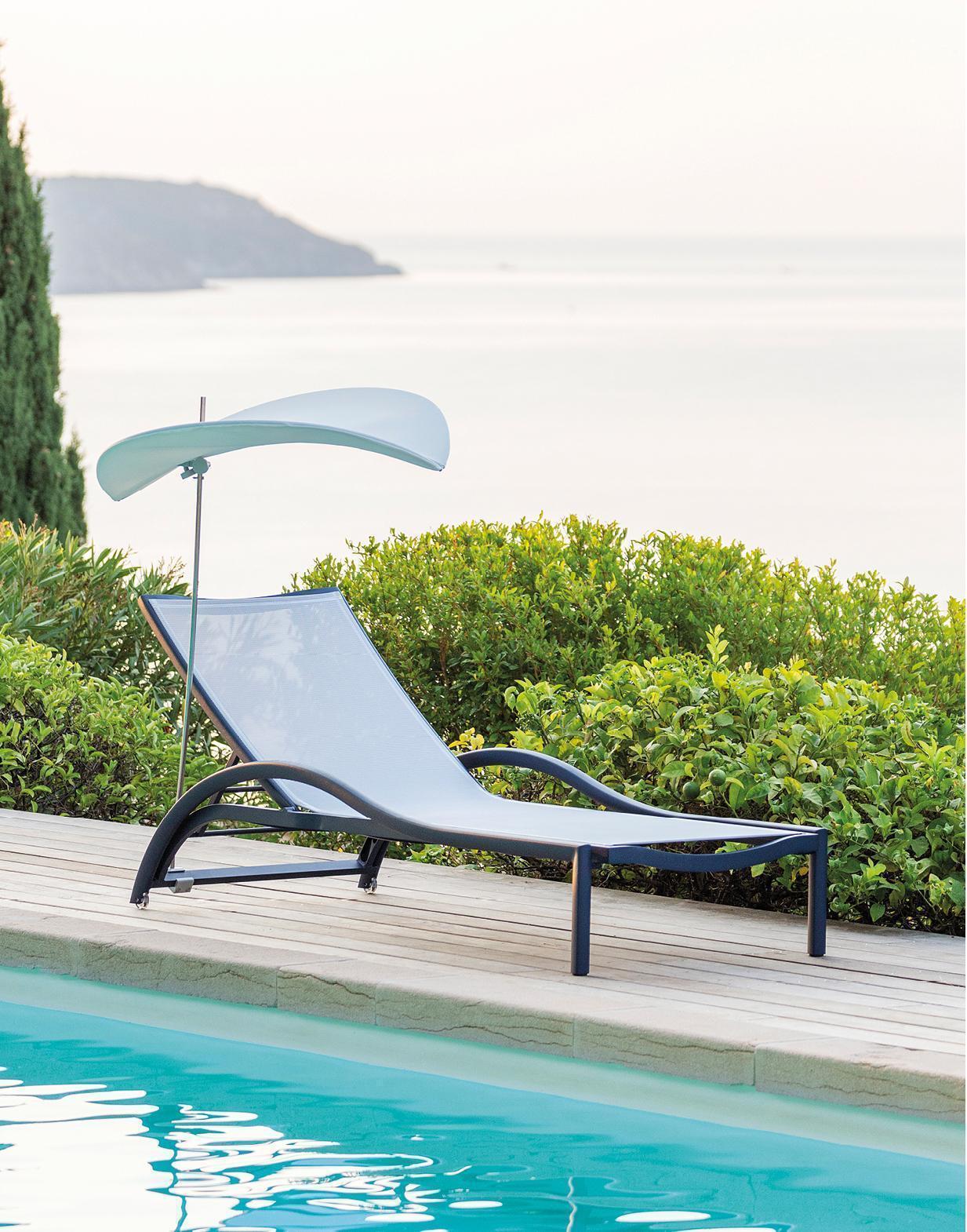 chaise longue de jardin