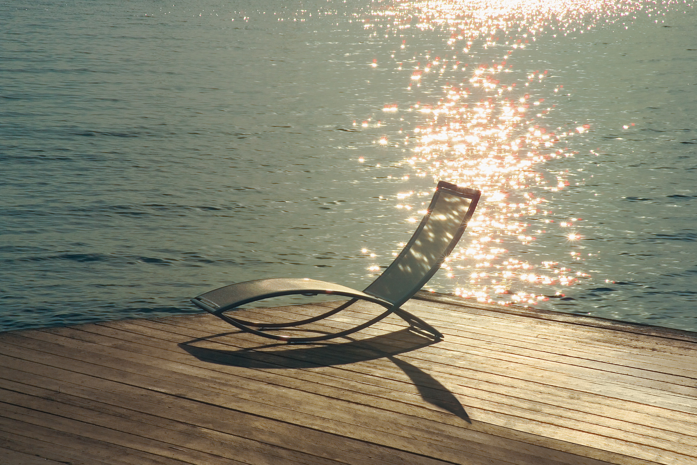 chaise longue de jardin