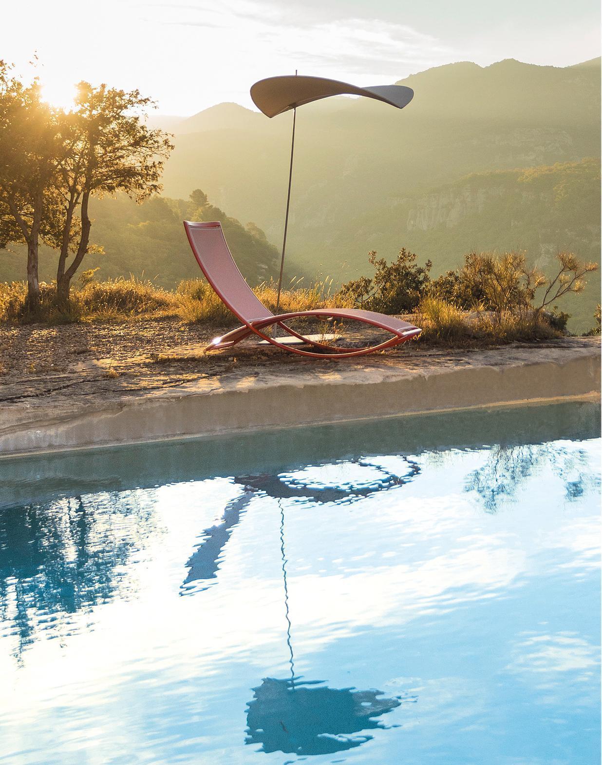 chaise longue de jardin